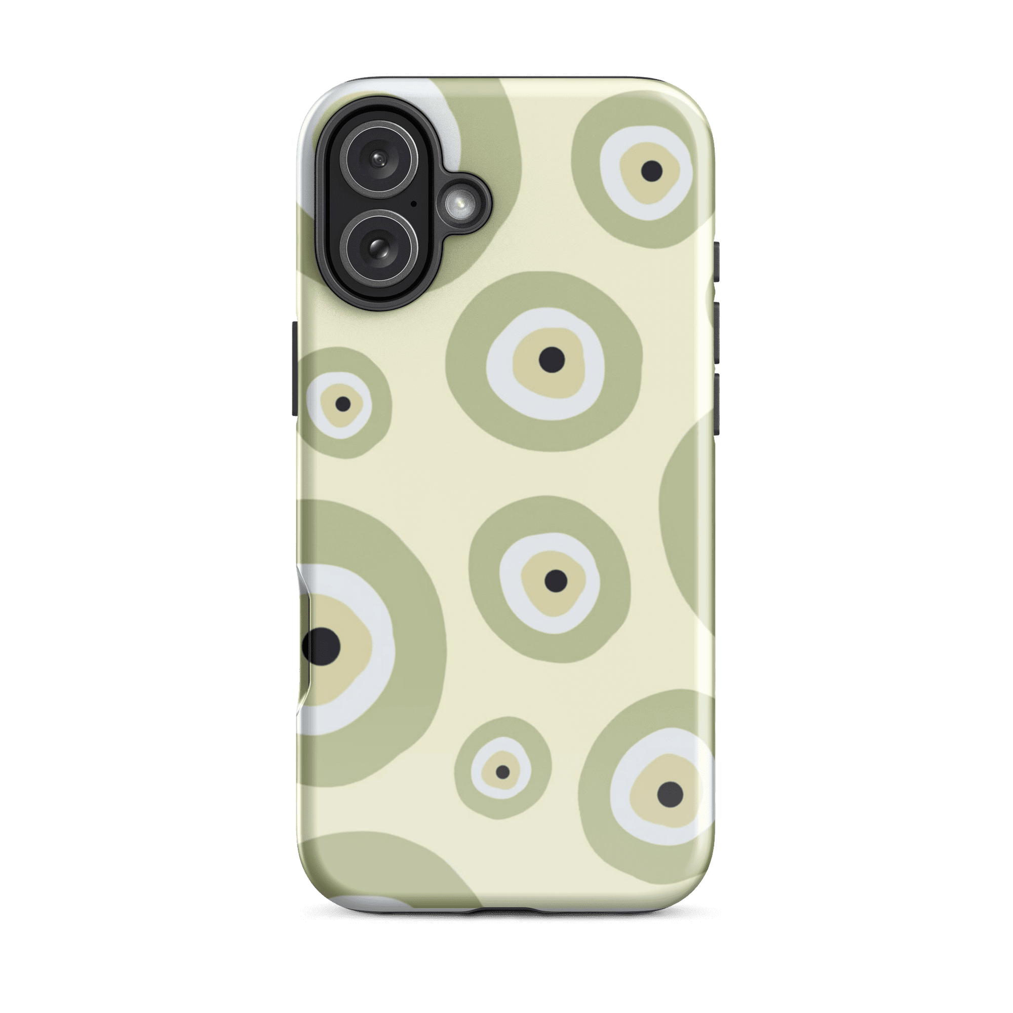 OLIVE GREEN EVIL EYES